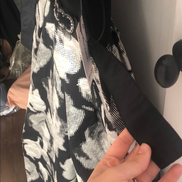 Teri Jon A-line Evening Gown with Embellished Belt - Picture 12 of 13